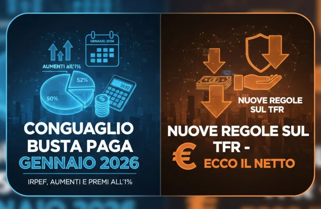 Conguaglio Busta Paga Gennaio 2026